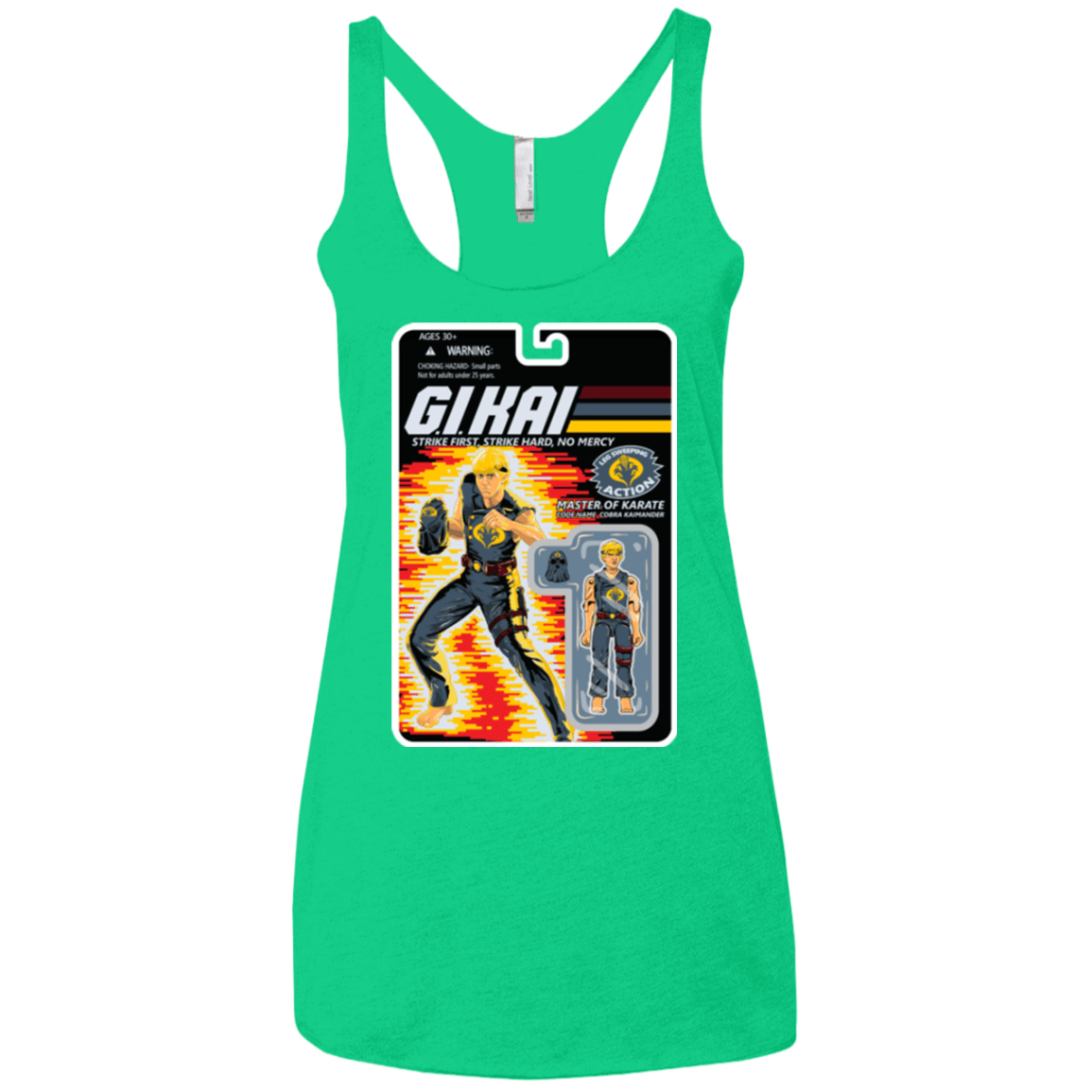 T-Shirts Envy / X-Small GI KAI Women's Triblend Racerback Tank