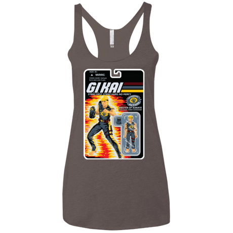 T-Shirts Macchiato / X-Small GI KAI Women's Triblend Racerback Tank