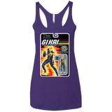 T-Shirts Purple Rush / X-Small GI KAI Women's Triblend Racerback Tank