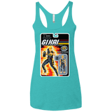 T-Shirts Tahiti Blue / X-Small GI KAI Women's Triblend Racerback Tank