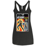 T-Shirts Vintage Black / X-Small GI KAI Women's Triblend Racerback Tank