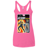 T-Shirts Vintage Pink / X-Small GI KAI Women's Triblend Racerback Tank