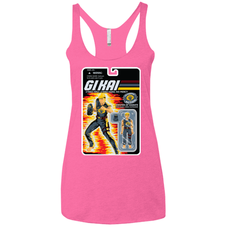 T-Shirts Vintage Pink / X-Small GI KAI Women's Triblend Racerback Tank