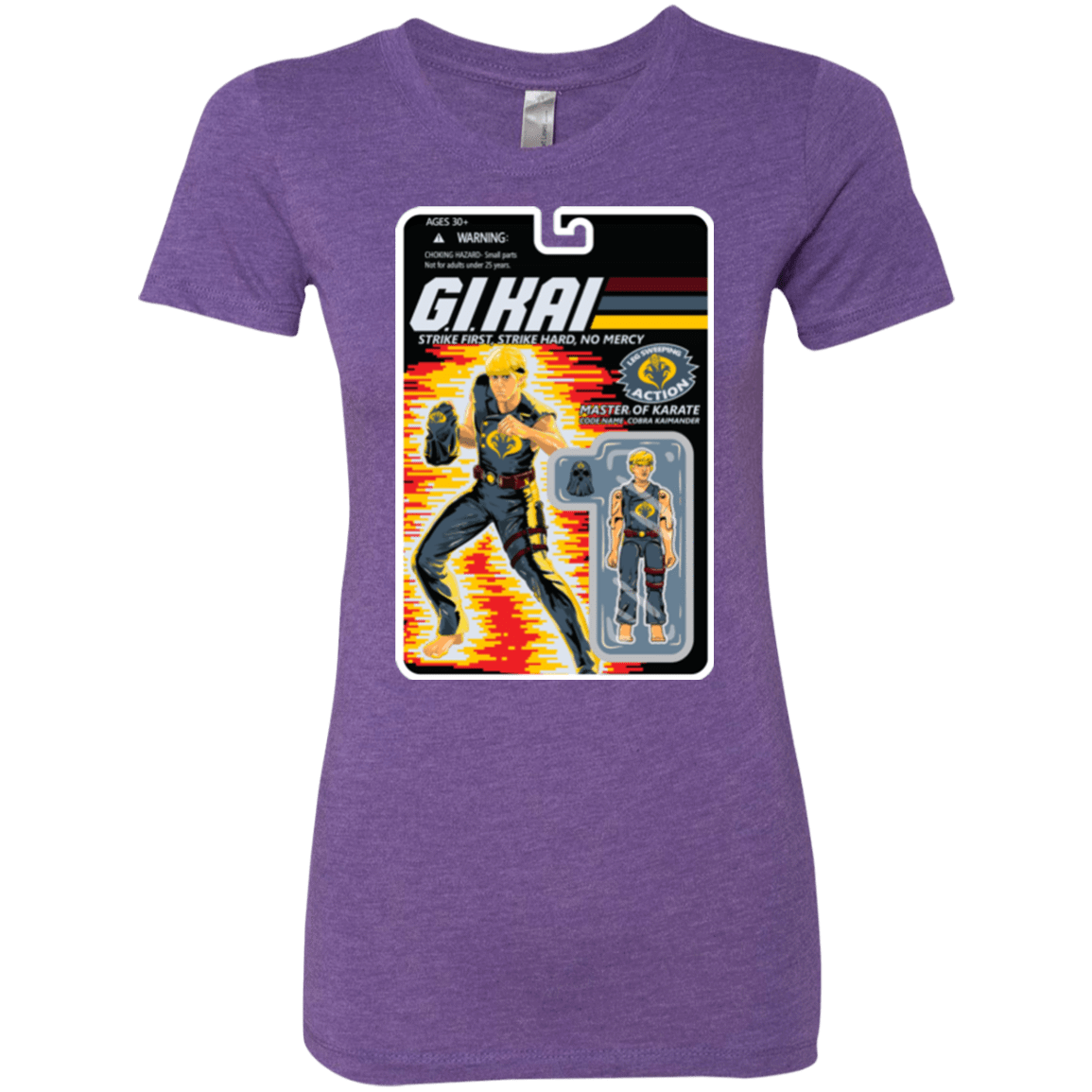 T-Shirts Purple Rush / S GI KAI Women's Triblend T-Shirt