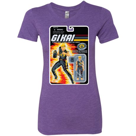T-Shirts Purple Rush / S GI KAI Women's Triblend T-Shirt