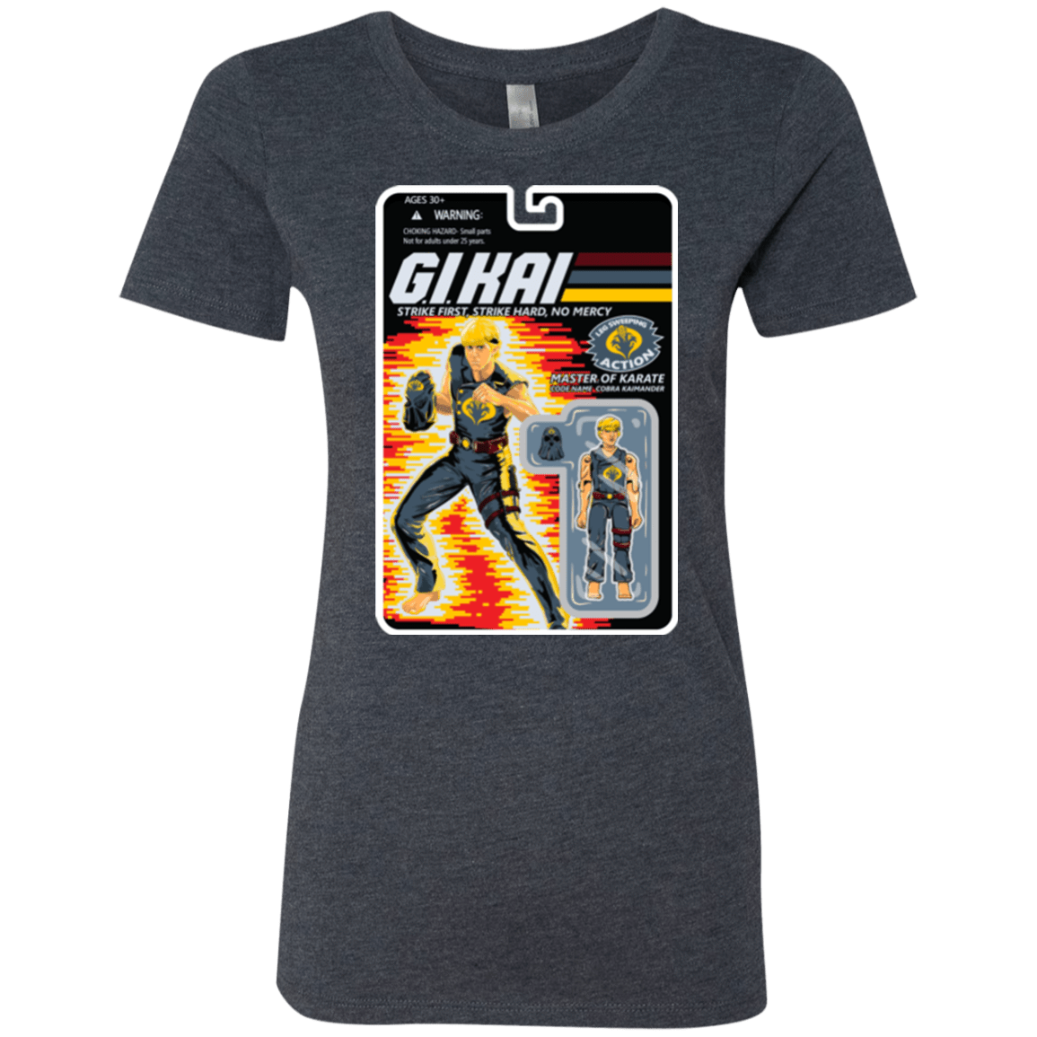 T-Shirts Vintage Navy / S GI KAI Women's Triblend T-Shirt