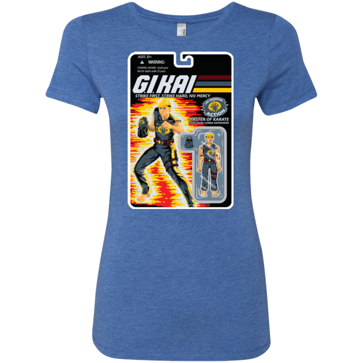 T-Shirts Vintage Royal / S GI KAI Women's Triblend T-Shirt