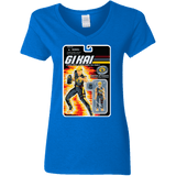 T-Shirts Royal / S GI KAI Women's V-Neck T-Shirt