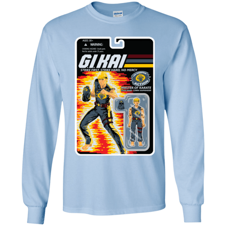 T-Shirts Light Blue / YS GI KAI Youth Long Sleeve T-Shirt