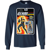 T-Shirts Navy / YS GI KAI Youth Long Sleeve T-Shirt