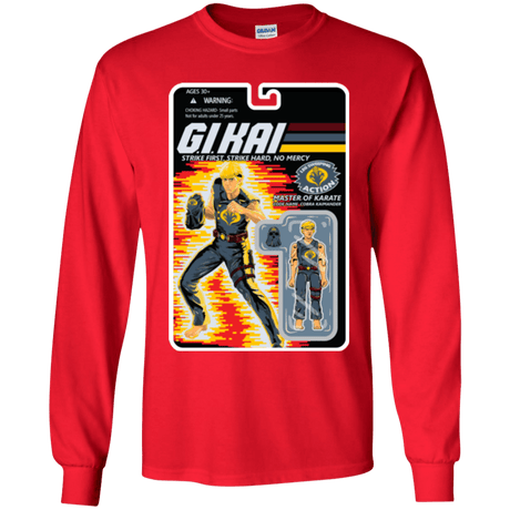 T-Shirts Red / YS GI KAI Youth Long Sleeve T-Shirt