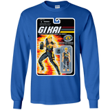 T-Shirts Royal / YS GI KAI Youth Long Sleeve T-Shirt