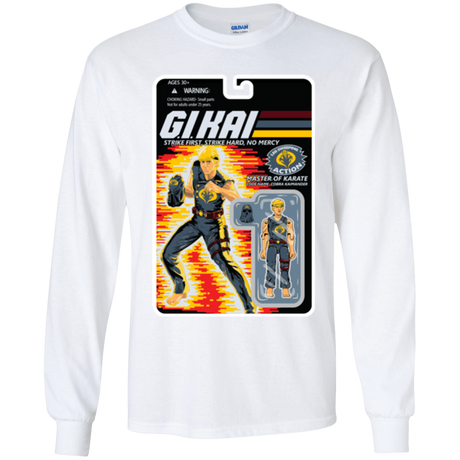 T-Shirts White / YS GI KAI Youth Long Sleeve T-Shirt