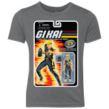 T-Shirts Premium Heather / YXS GI KAI Youth Triblend T-Shirt