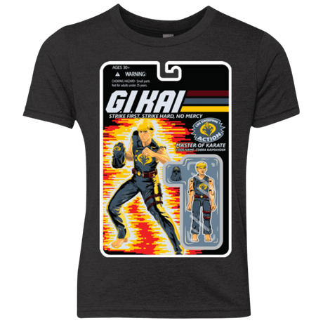 T-Shirts Vintage Black / YXS GI KAI Youth Triblend T-Shirt
