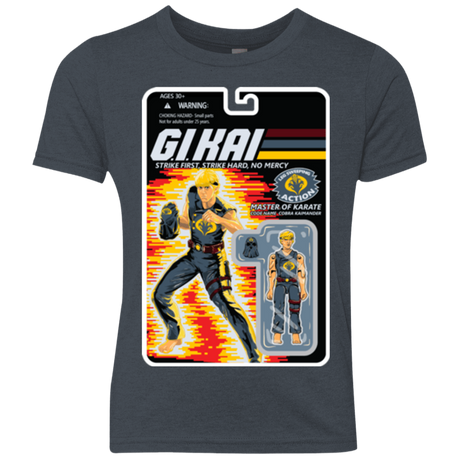 T-Shirts Vintage Navy / YXS GI KAI Youth Triblend T-Shirt