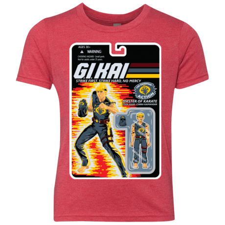 T-Shirts Vintage Red / YXS GI KAI Youth Triblend T-Shirt