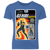 T-Shirts Vintage Royal / YXS GI KAI Youth Triblend T-Shirt