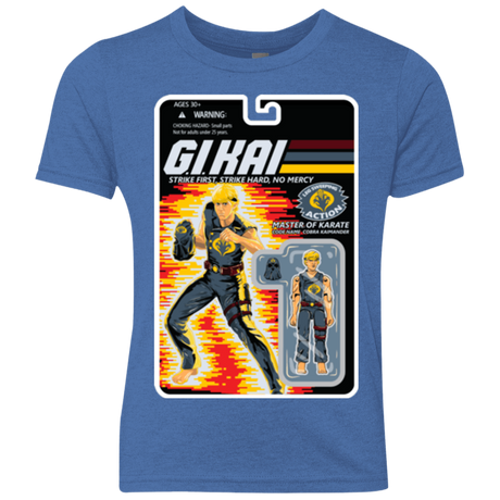 T-Shirts Vintage Royal / YXS GI KAI Youth Triblend T-Shirt