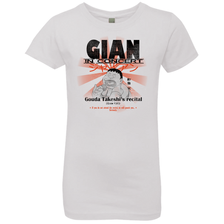 T-Shirts White / YXS Gian Concert Girls Premium T-Shirt