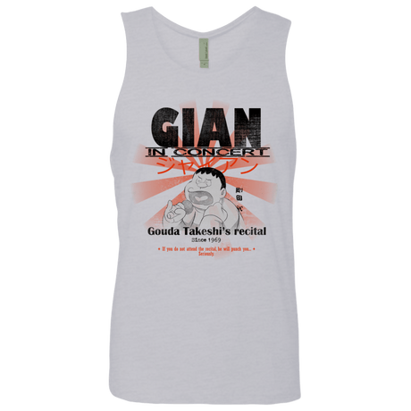 T-Shirts Heather Grey / Small Gian Concert Men's Premium Tank Top