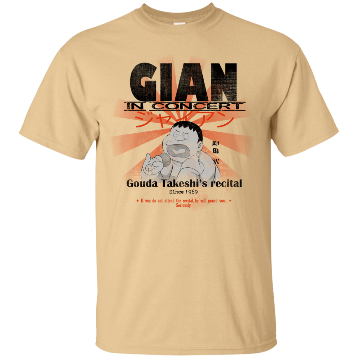 T-Shirts Vegas Gold / Small Gian Concert T-Shirt