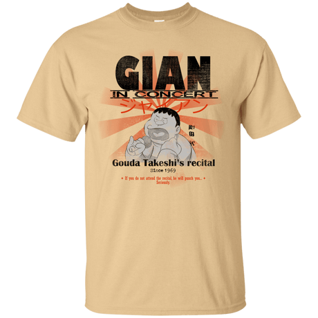 T-Shirts Vegas Gold / Small Gian Concert T-Shirt