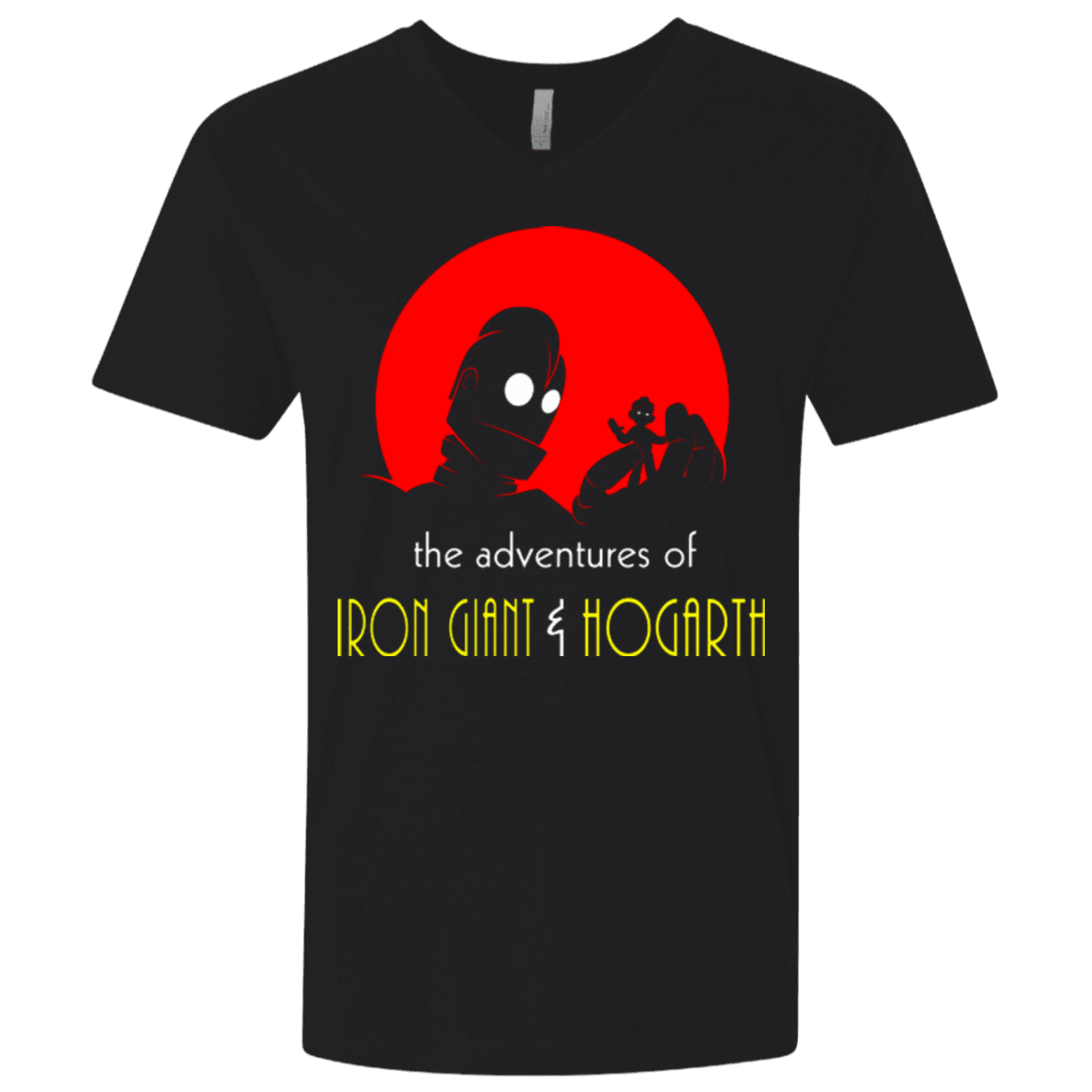 T-Shirts Black / X-Small Giant Adventures Men's Premium V-Neck