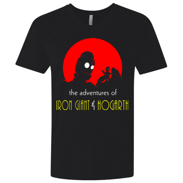T-Shirts Black / X-Small Giant Adventures Men's Premium V-Neck