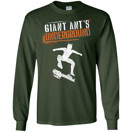 T-Shirts Forest Green / S Giant Ants Men's Long Sleeve T-Shirt