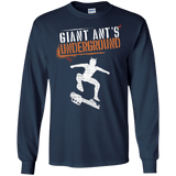 T-Shirts Navy / S Giant Ants Men's Long Sleeve T-Shirt