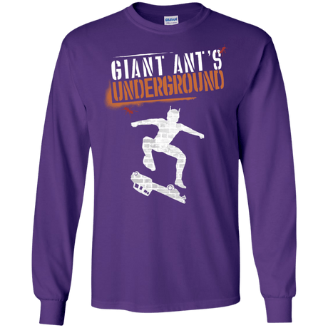 T-Shirts Purple / S Giant Ants Men's Long Sleeve T-Shirt