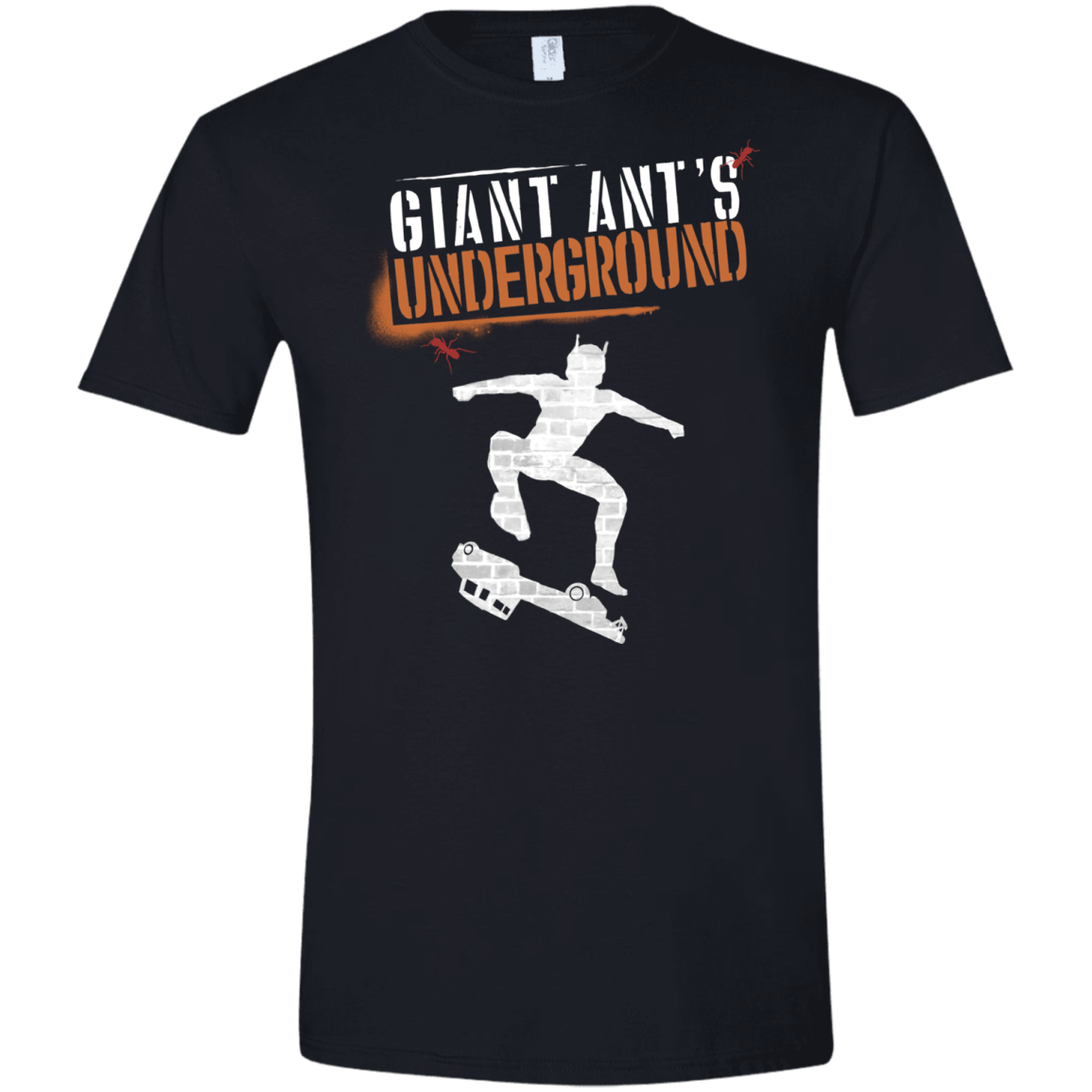 T-Shirts Black / X-Small Giant Ants Men's Semi-Fitted Softstyle