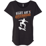 T-Shirts Vintage Black / X-Small Giant Ants Triblend Dolman Sleeve