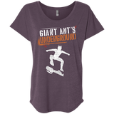 T-Shirts Vintage Purple / X-Small Giant Ants Triblend Dolman Sleeve