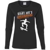 T-Shirts Black / S Giant Ants Women's Long Sleeve T-Shirt
