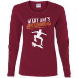 T-Shirts Cardinal / S Giant Ants Women's Long Sleeve T-Shirt