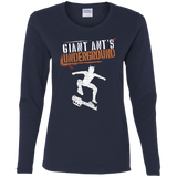 T-Shirts Navy / S Giant Ants Women's Long Sleeve T-Shirt