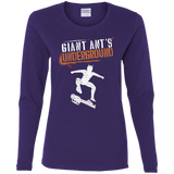 T-Shirts Purple / S Giant Ants Women's Long Sleeve T-Shirt