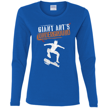 T-Shirts Royal / S Giant Ants Women's Long Sleeve T-Shirt