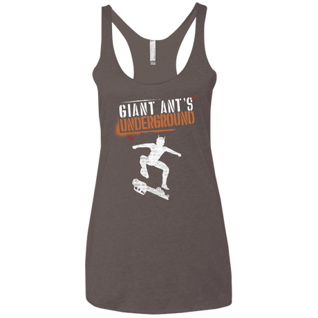 T-Shirts Macchiato / X-Small Giant Ants Women's Triblend Racerback Tank