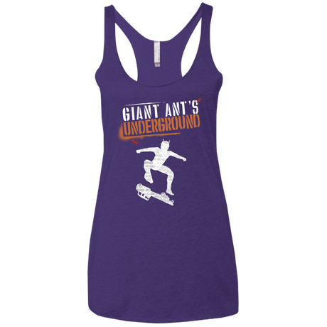 T-Shirts Purple Rush / X-Small Giant Ants Women's Triblend Racerback Tank