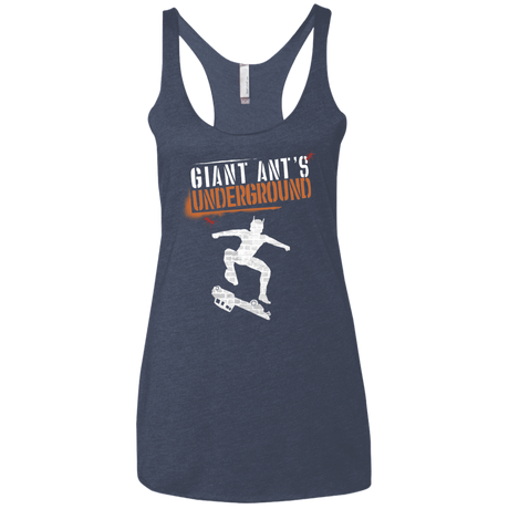 T-Shirts Vintage Navy / X-Small Giant Ants Women's Triblend Racerback Tank