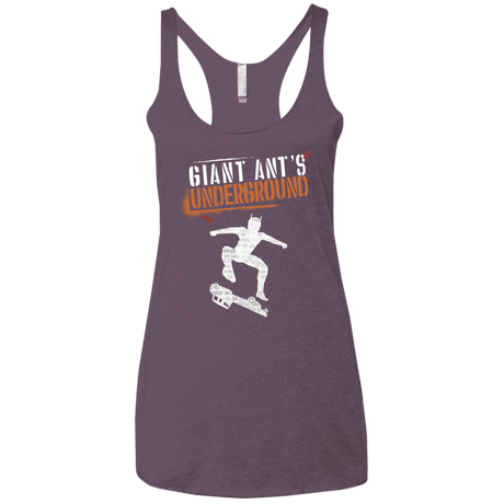 T-Shirts Vintage Purple / X-Small Giant Ants Women's Triblend Racerback Tank