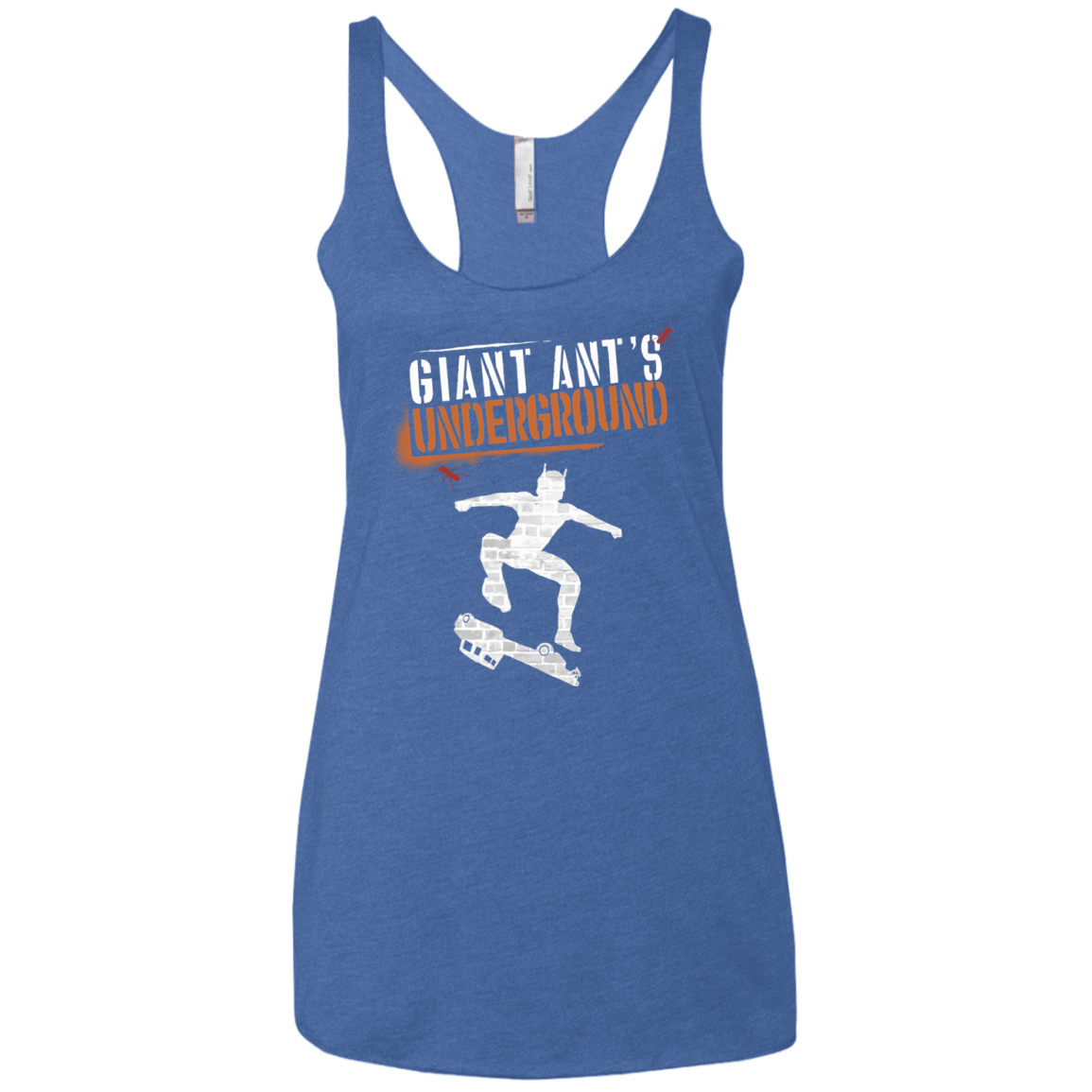 T-Shirts Vintage Royal / X-Small Giant Ants Women's Triblend Racerback Tank