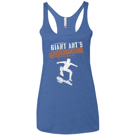 T-Shirts Vintage Royal / X-Small Giant Ants Women's Triblend Racerback Tank