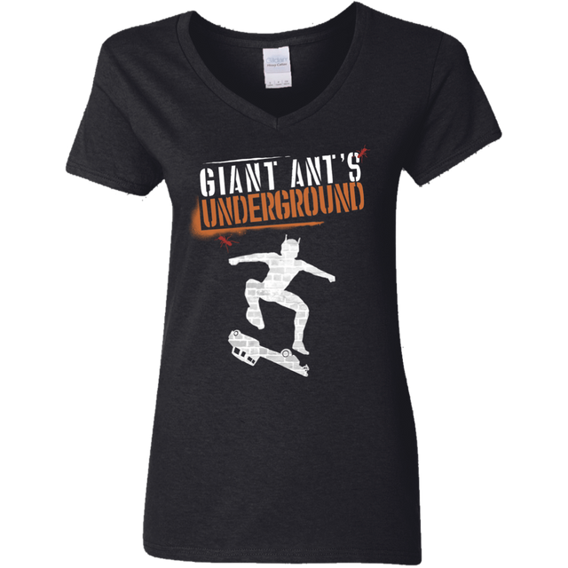 T-Shirts Black / S Giant Ants Women's V-Neck T-Shirt