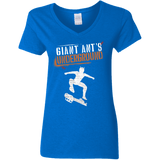 T-Shirts Royal / S Giant Ants Women's V-Neck T-Shirt