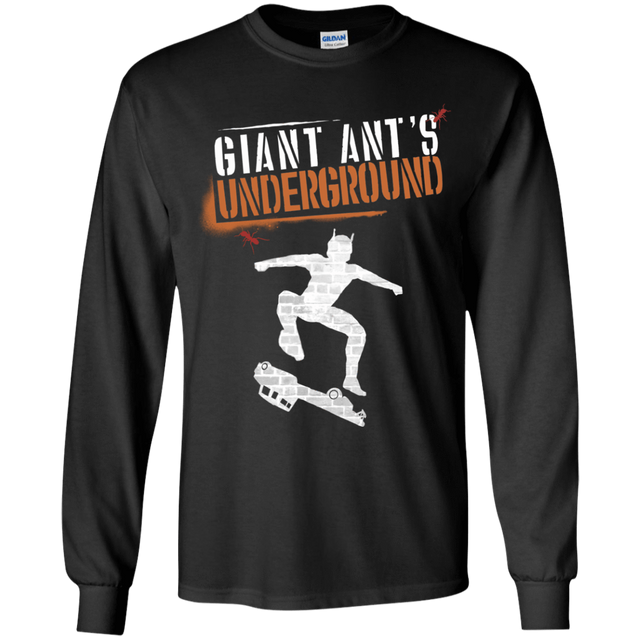 T-Shirts Black / YS Giant Ants Youth Long Sleeve T-Shirt