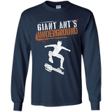 T-Shirts Navy / YS Giant Ants Youth Long Sleeve T-Shirt